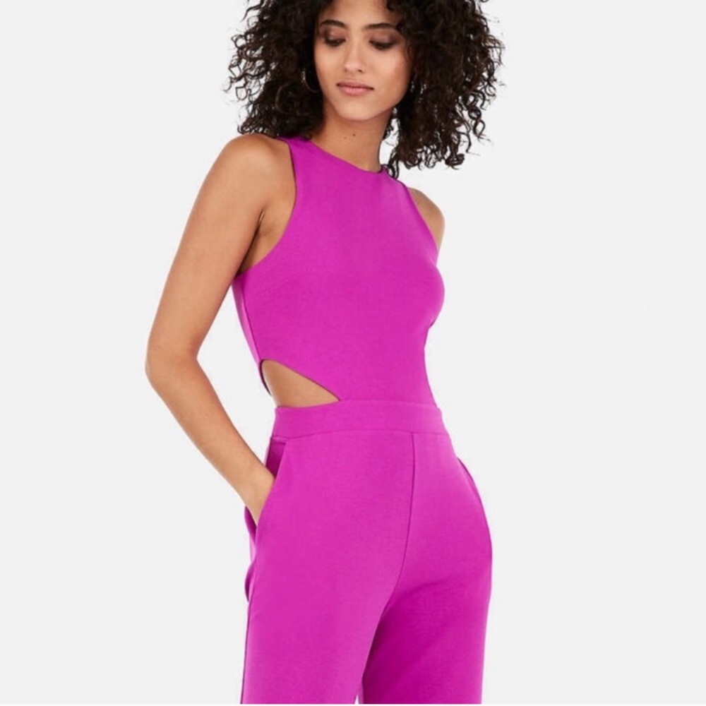 NWT Express side cut out jumpsuit (Sz large)